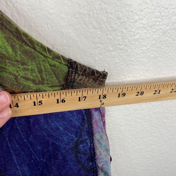 Kathmandu Imports Overalls Jumpsuit Joggers Patchwork Boho Hippie Festival OS - Picture 10 of 11